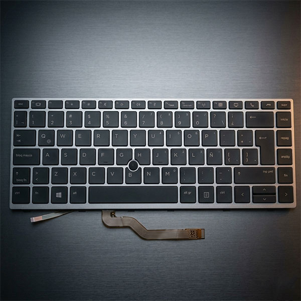 9. Reemplazo de teclado. Cambiarlo por uno nuevo.