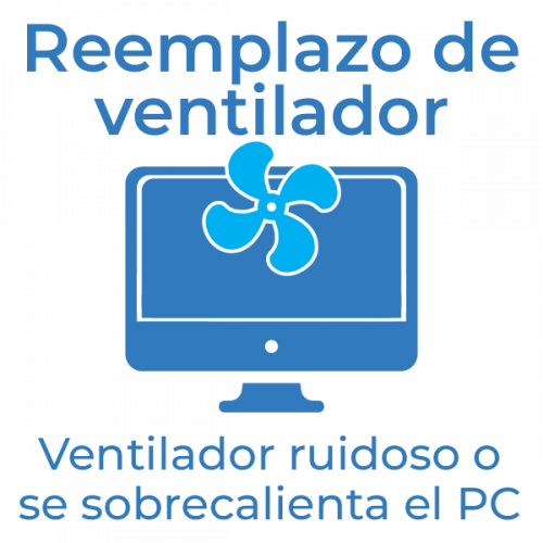 REEMPLAZO DE VENTILADOR PC DESKTOP